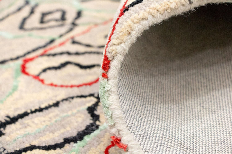 Designer tapijt - 242 x 152 cm - beige