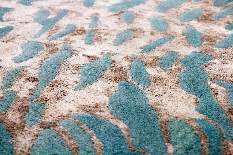 Designer tapijt - 242 x 153 cm - blauw