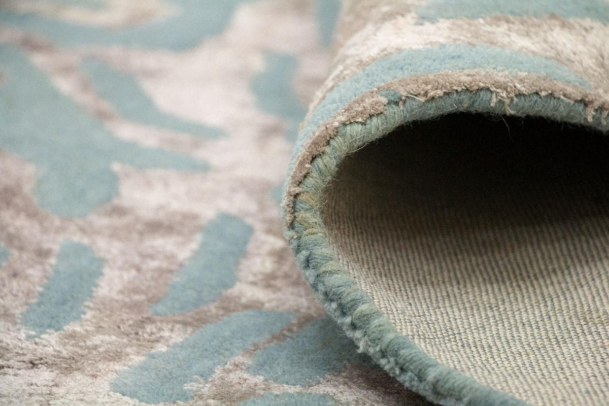 Designer tapijt - 242 x 153 cm - blauw