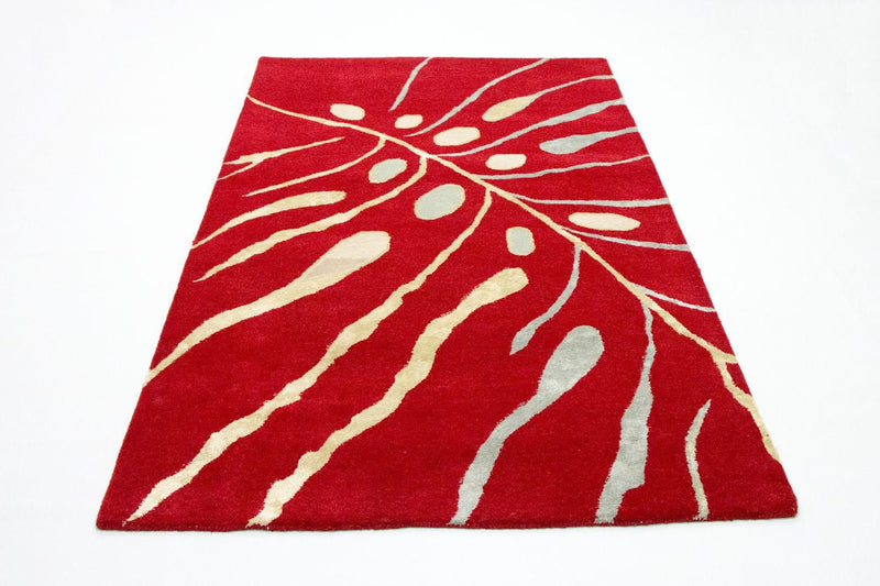 Designer tapijt - 245 x 152 cm - rood