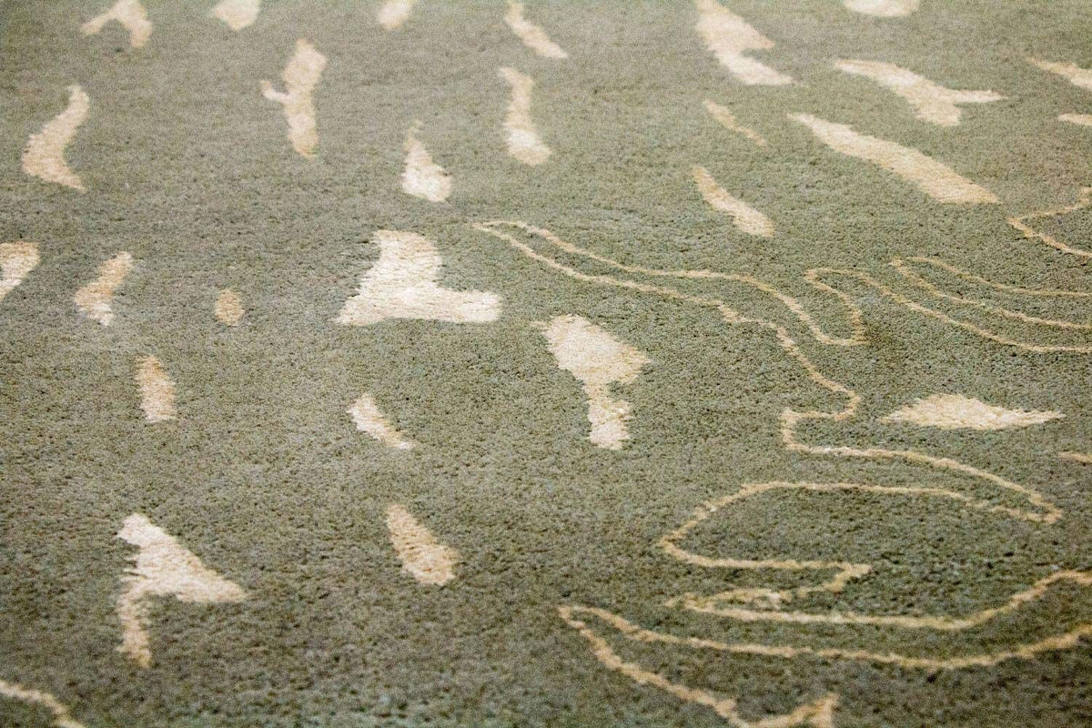 Designer tapijt - 242 x 152 cm - grijs