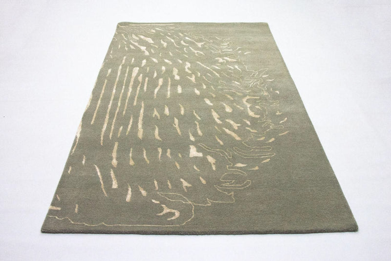 Designer tapijt - 242 x 152 cm - grijs