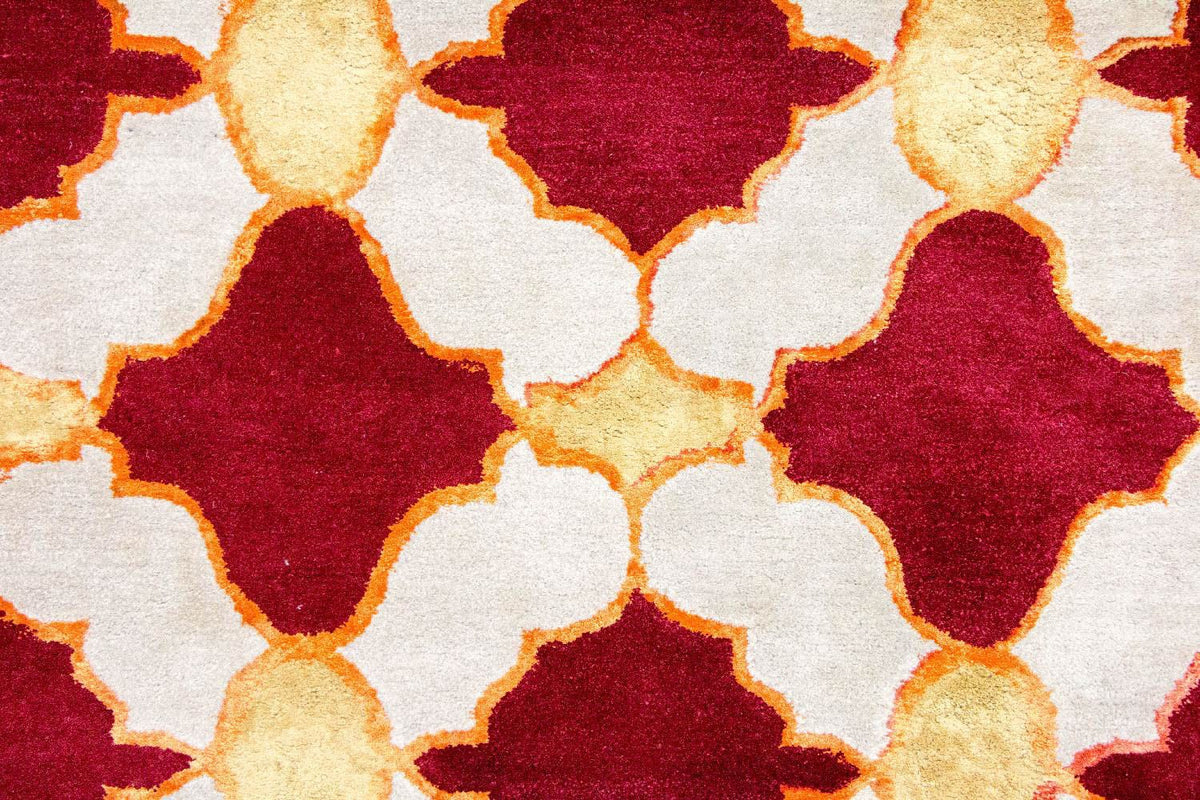 Wollen tapijt - 243 x 152 cm - beige