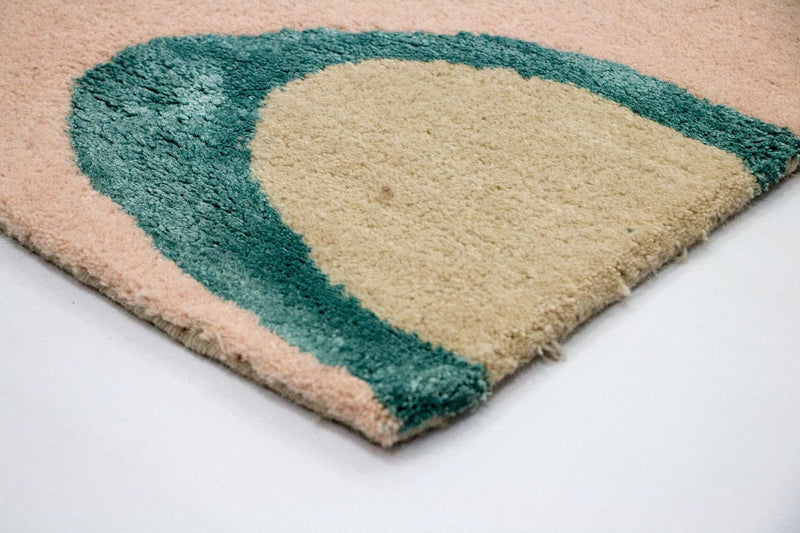 Designer tapijt - 181 x 121 cm - beige