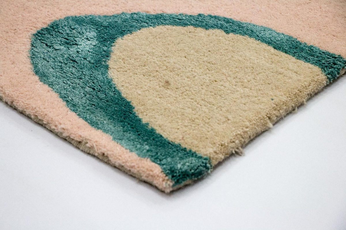 Designer tapijt - 181 x 121 cm - beige