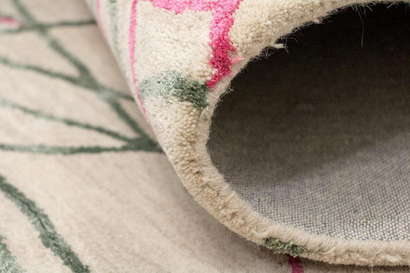 Designer tapijt - 242 x 154 cm - beige