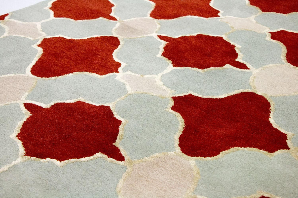 Wollen tapijt - 244 x 152 cm - beige