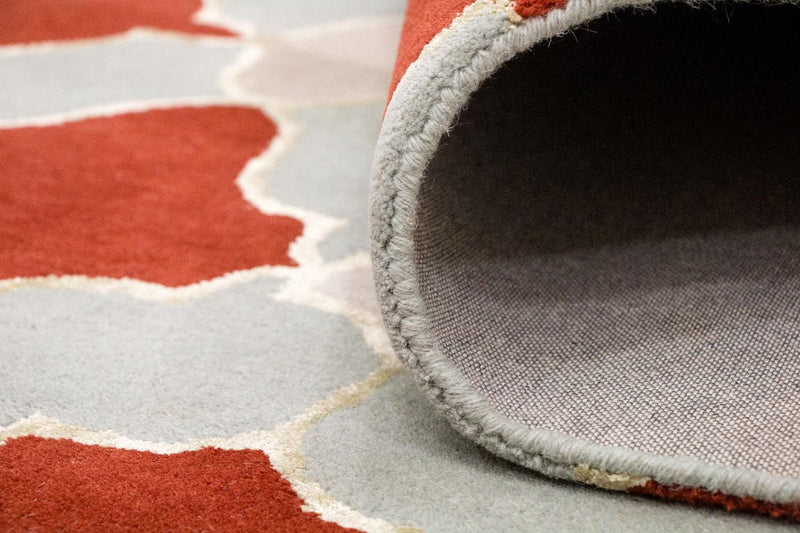 Wollen tapijt - 244 x 152 cm - beige