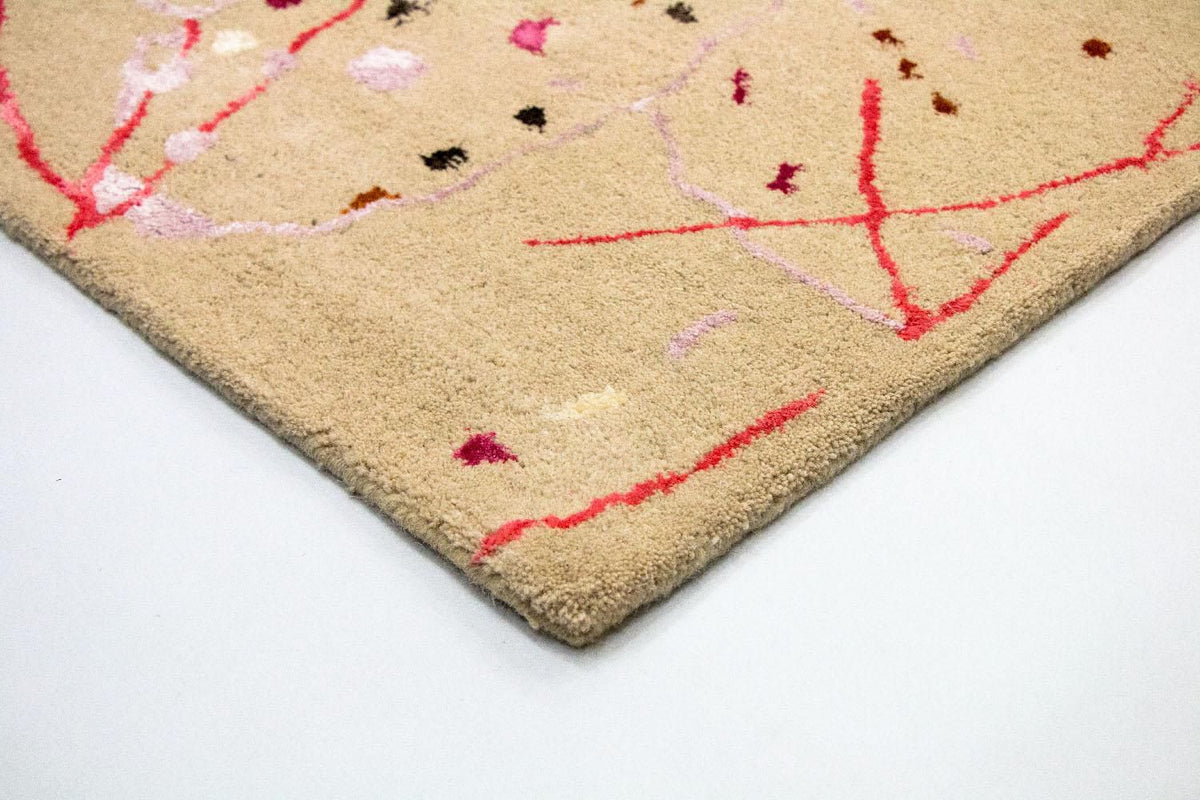 Designer tapijt - 244 x 155 cm - beige