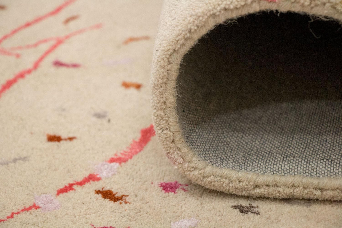 Designer tapijt - 244 x 155 cm - beige