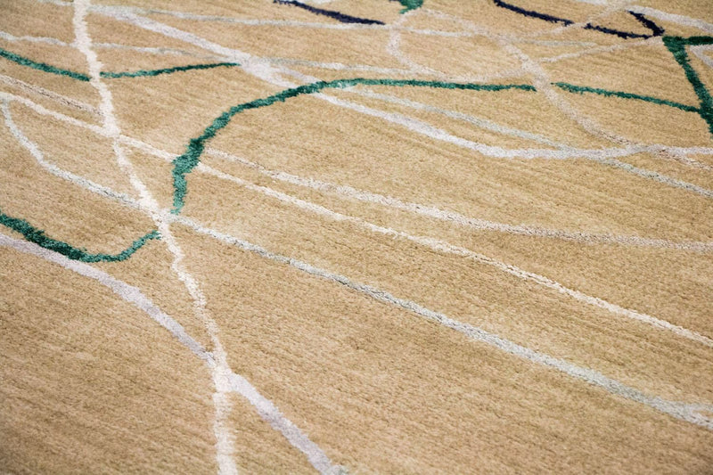 Designer tapijt - 242 x 153 cm - beige