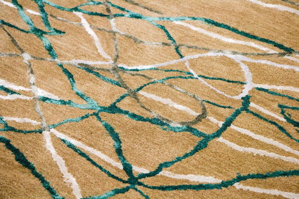 Designer tapijt - 245 x 156 cm - beige