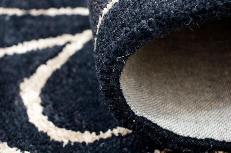 Designer tapijt - 243 x 154 cm - blauw