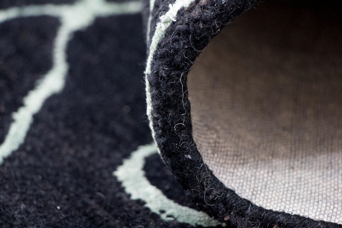 Designer tapijt - 243 x 152 cm - blauw