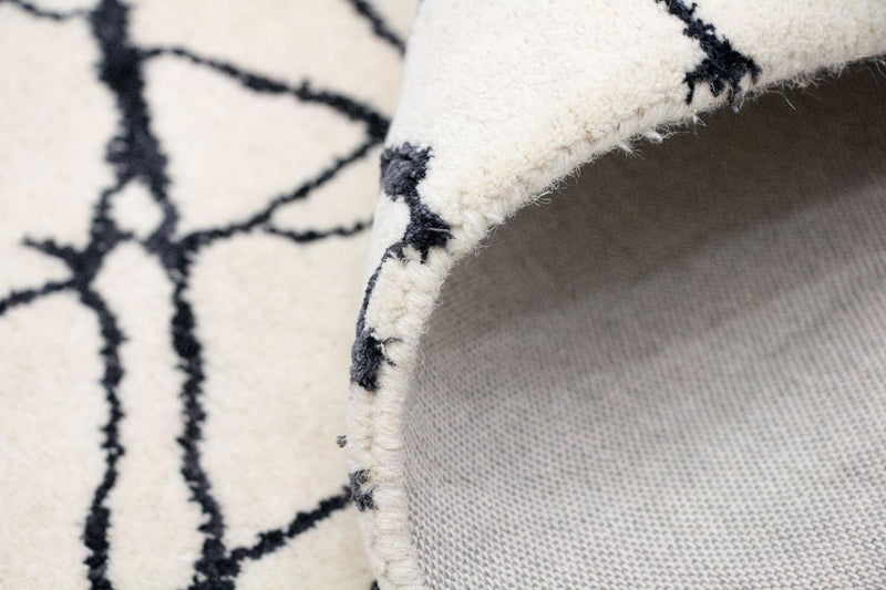 Designer tapijt - 181 x 121 cm - beige