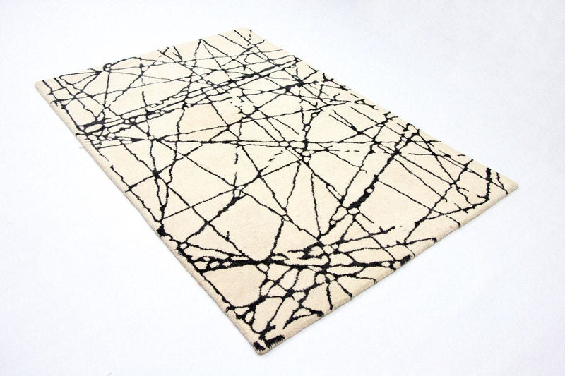 Designer tapijt - 181 x 121 cm - beige