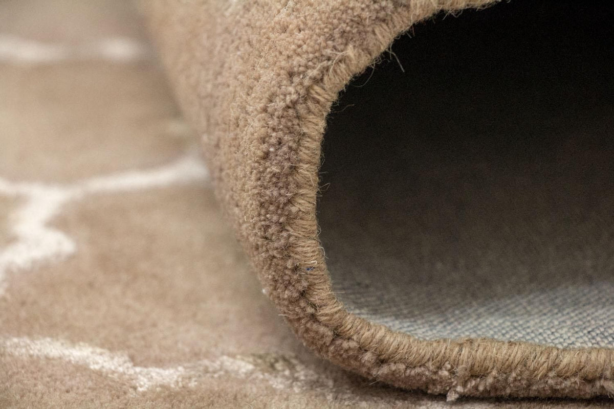 Designer tapijt - 230 x 162 cm - beige