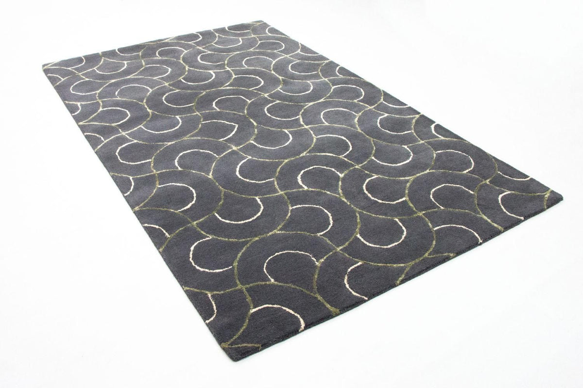 Designer tapijt - 242 x 152 cm - blauw