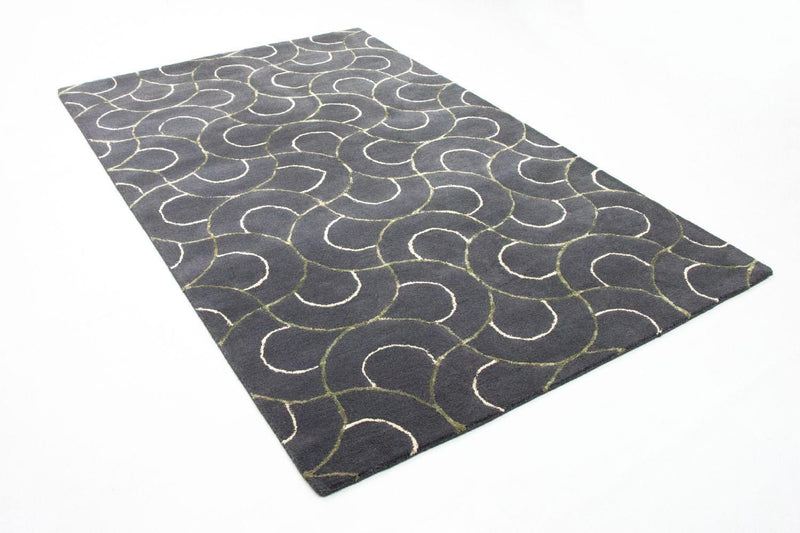 Designer tapijt - 242 x 152 cm - blauw