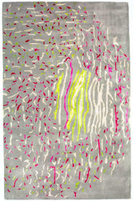 Designer tapijt - 245 x 143 cm - grijs