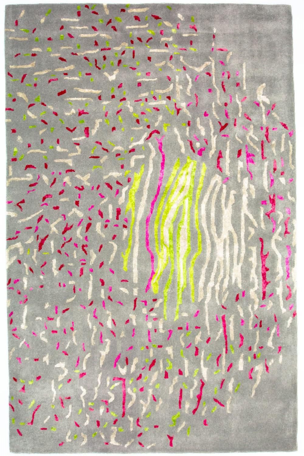 Designer tapijt - 245 x 143 cm - grijs