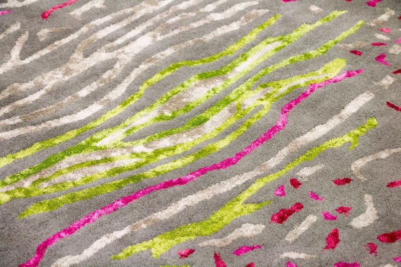 Designer tapijt - 245 x 143 cm - grijs