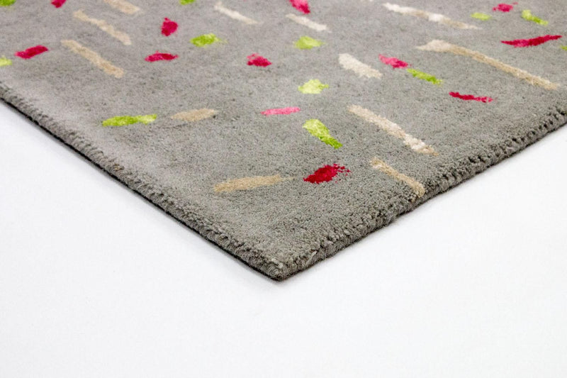 Designer tapijt - 245 x 143 cm - grijs