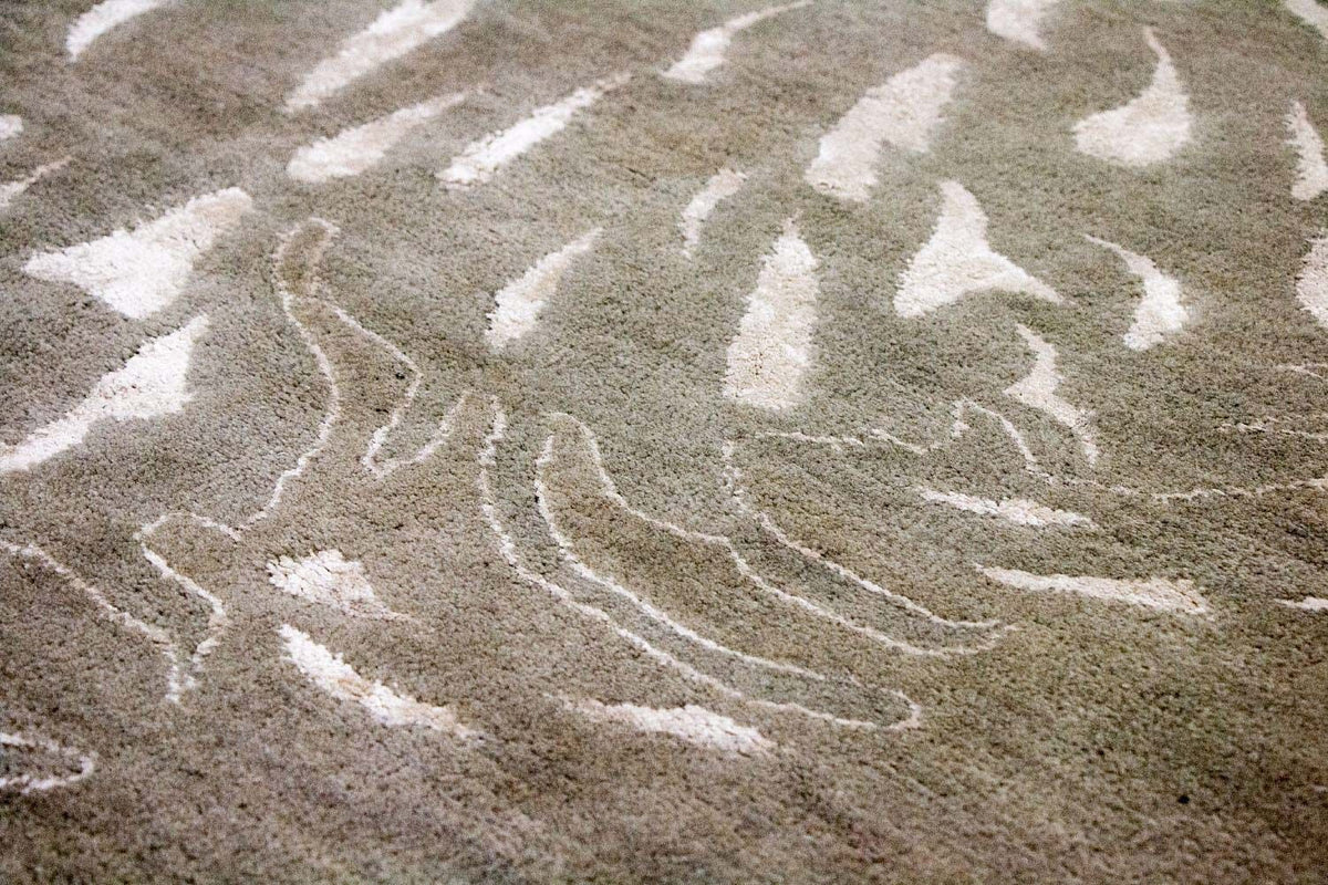 Designer tapijt - 242 x 153 cm - bruin