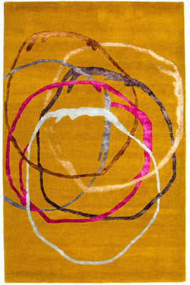 Designer tapijt - 245 x 155 cm - oranje