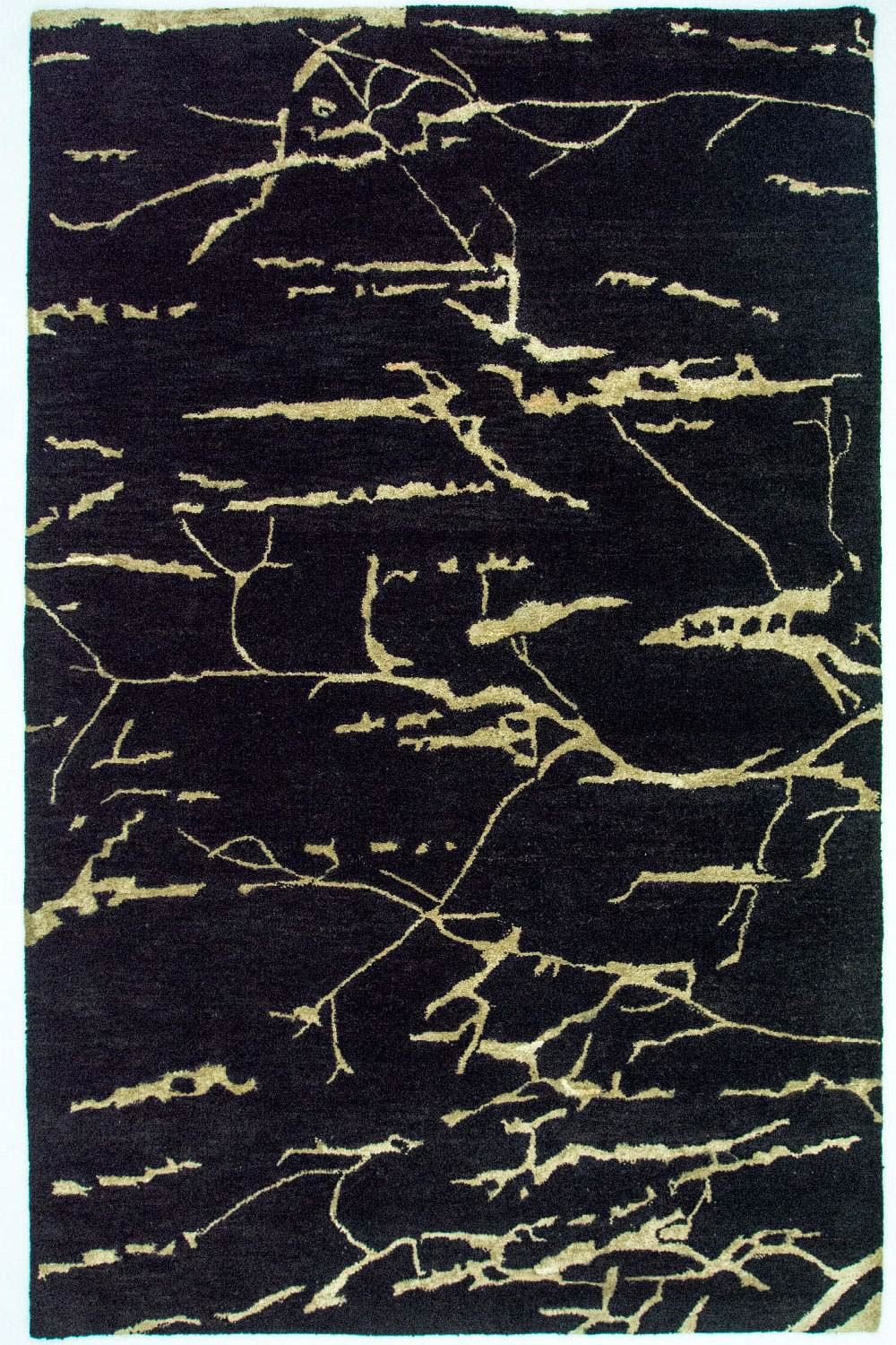 Designer tapijt - 243 x 155 cm - blauw