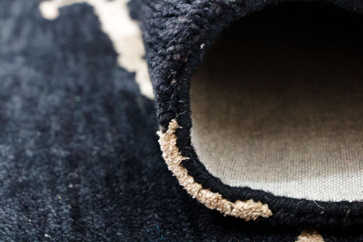 Designer tapijt - 243 x 155 cm - blauw