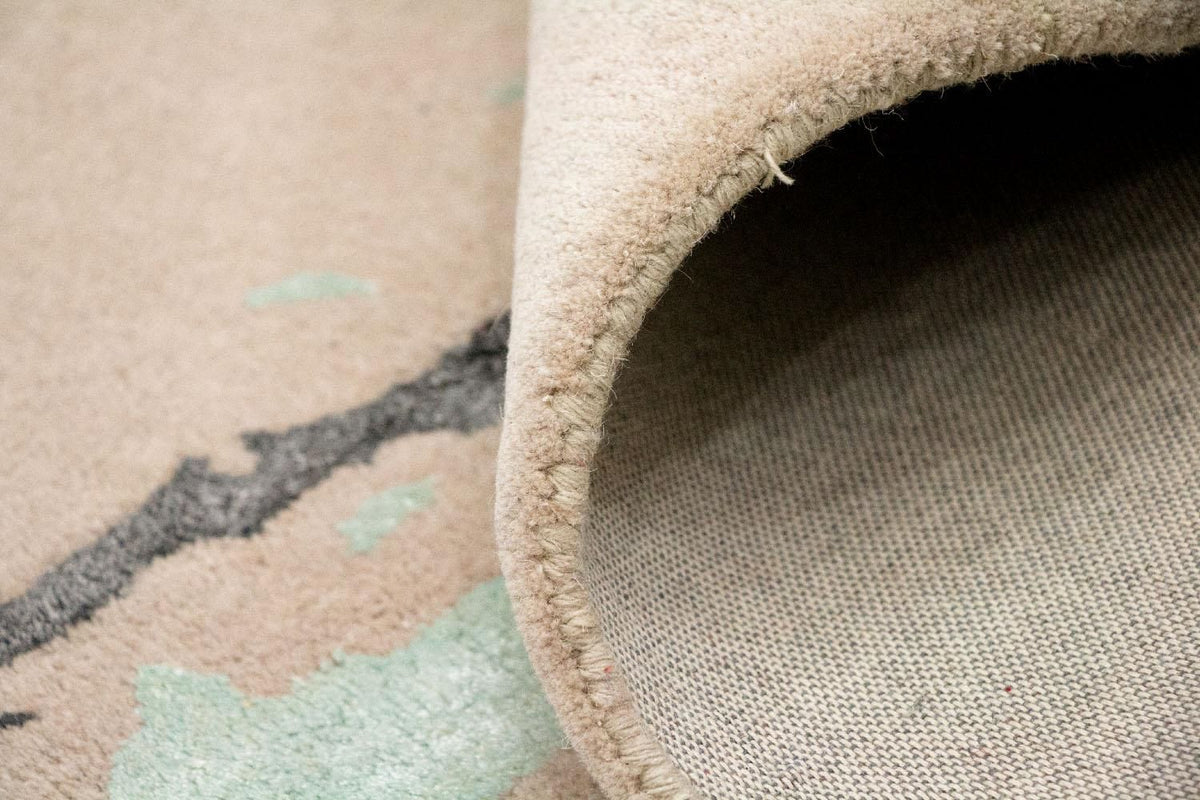 Designer tapijt - 179 x 121 cm - beige