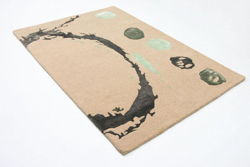 Designer tapijt - 179 x 121 cm - beige