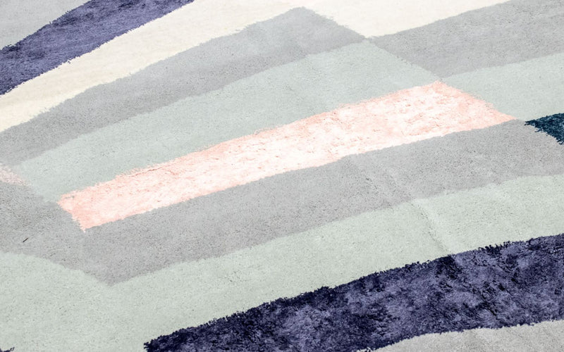 Designer tapijt - 299 x 240 cm - gekleurd