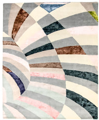 Designer tapijt - 300 x 250 cm - gekleurd