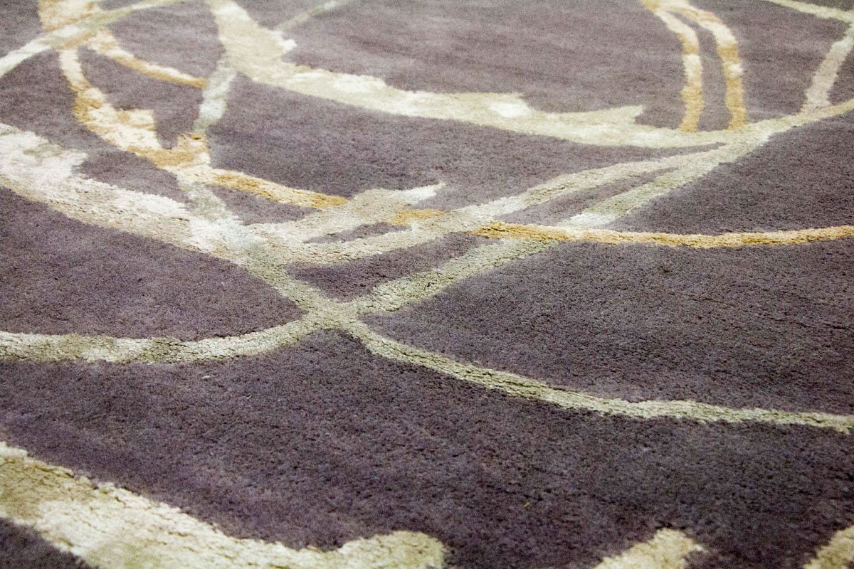 Designer tapijt - 245 x 155 cm - paars