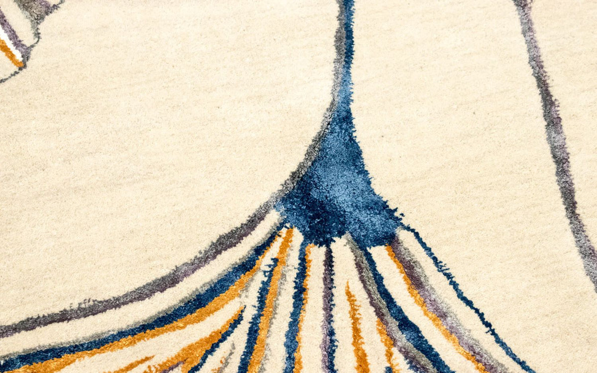 Designer tapijt - 243 x 152 cm - beige