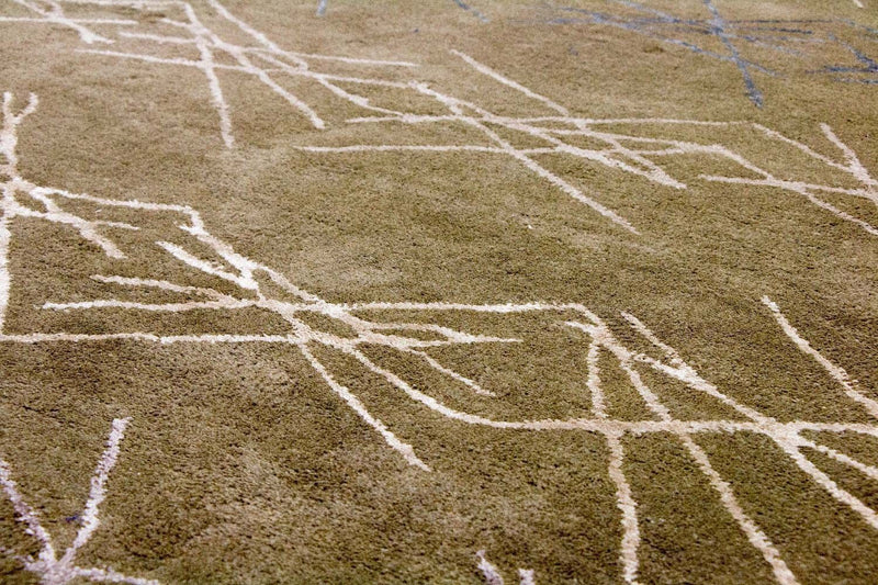 Designer tapijt - 182 x 122 cm - groen