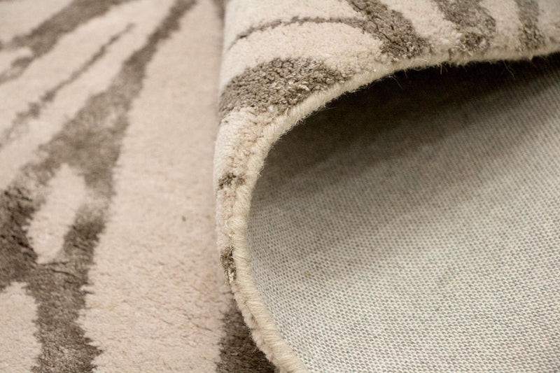 Designer tapijt - 196 x 135 cm - beige