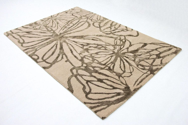 Designer tapijt - 196 x 135 cm - beige