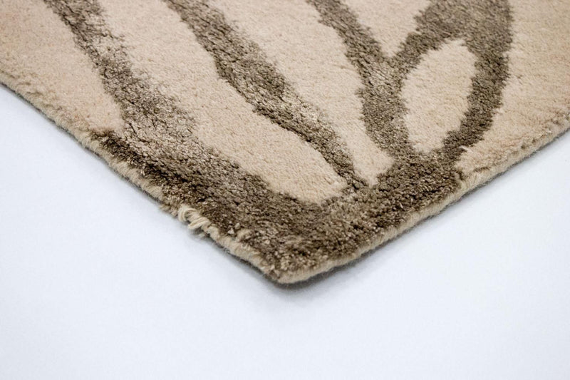 Designer tapijt - 196 x 135 cm - beige