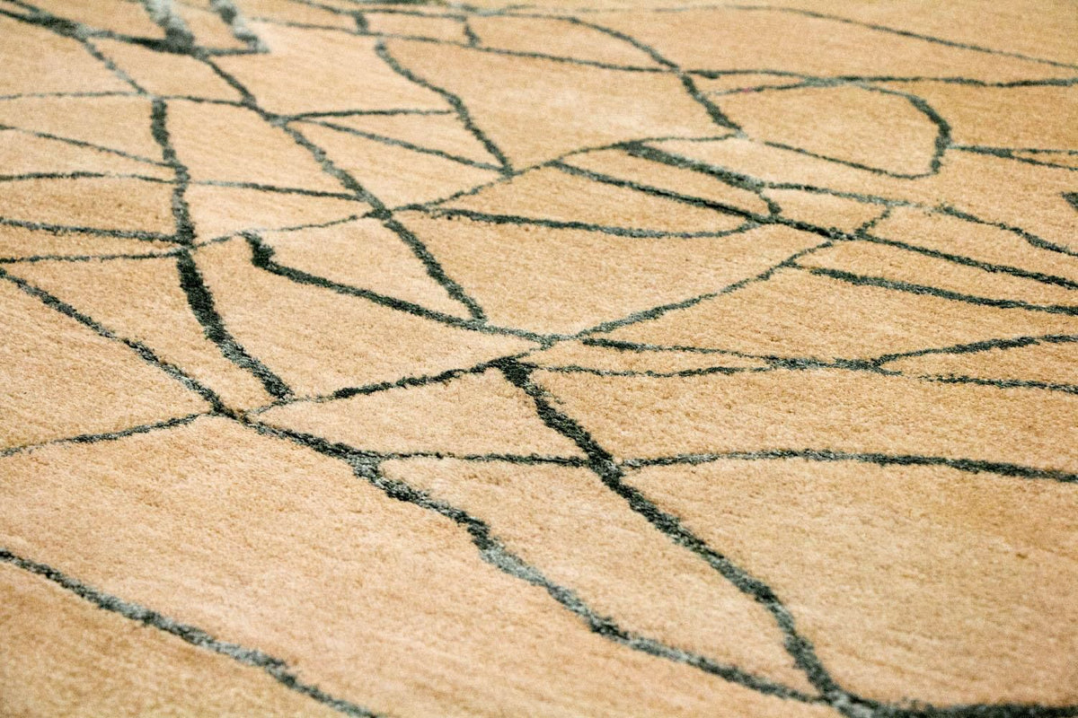 Designer tapijt - 243 x 152 cm - beige