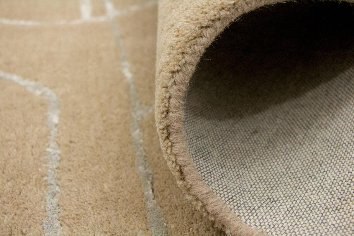 Designer tapijt - 243 x 150 cm - bruin