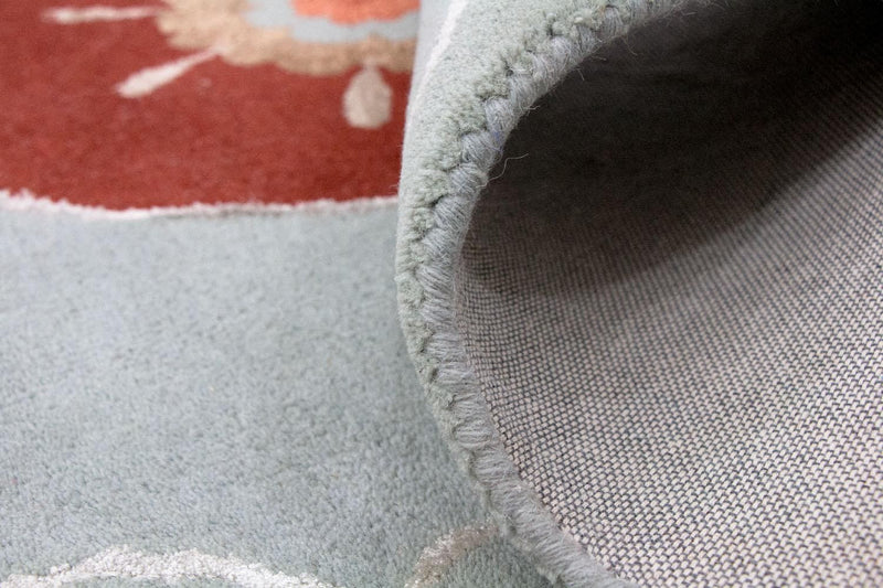 Designer tapijt - 239 x 150 cm - zilver