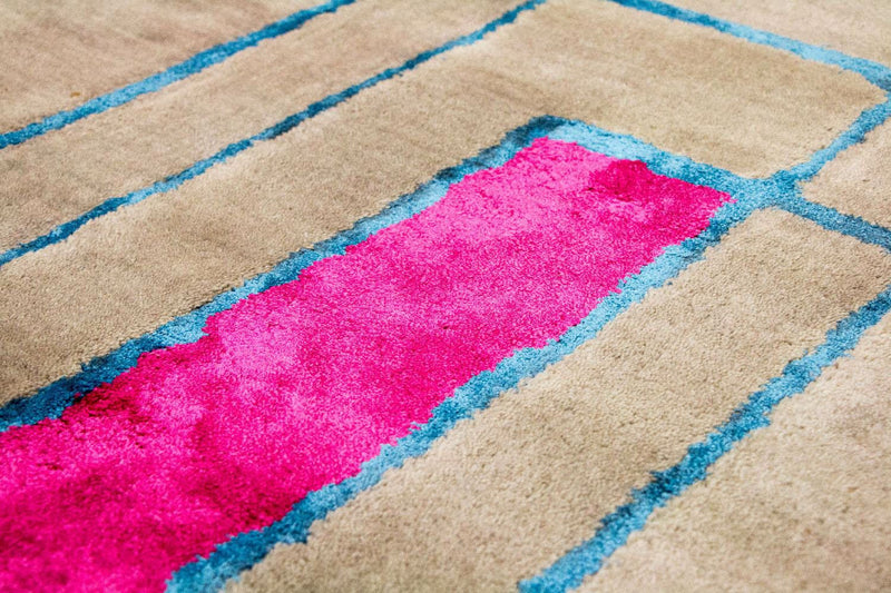 Designer tapijt - 239 x 152 cm - veelkleurig