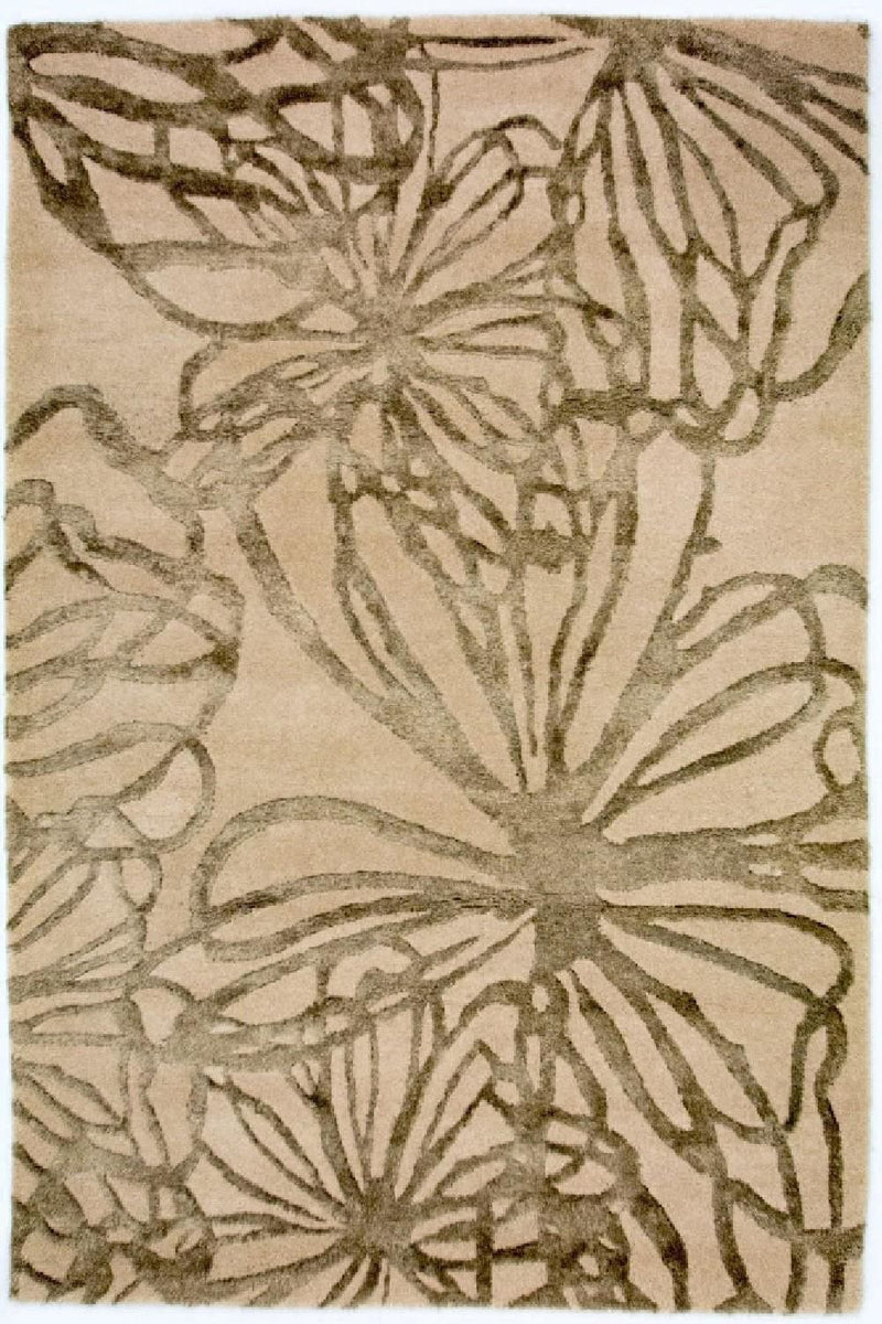 Designer tapijt - 193 x 134 cm - beige