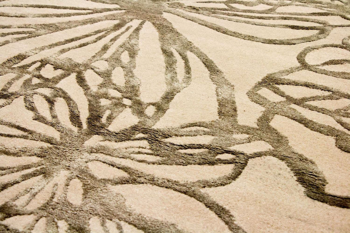 Designer tapijt - 193 x 134 cm - beige