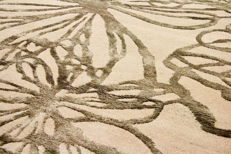 Designer tapijt - 193 x 134 cm - beige