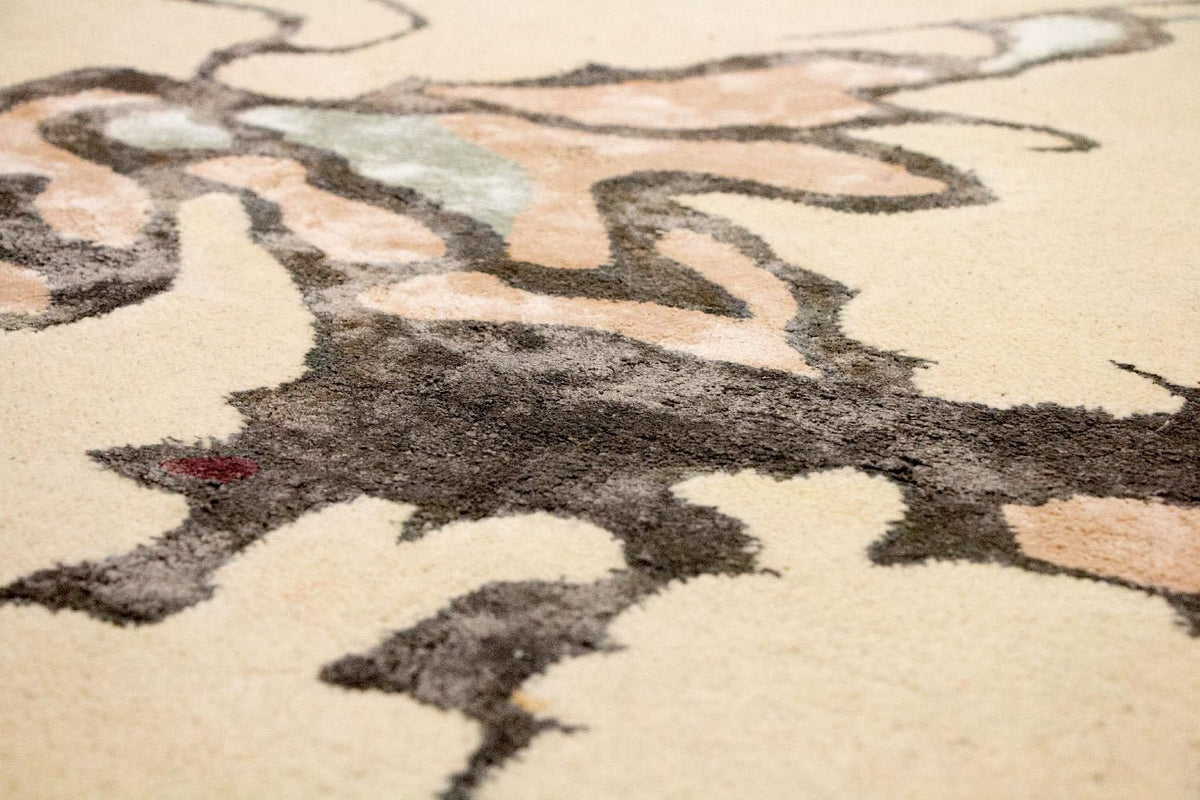 Designer tapijt - 240 x 149 cm - beige