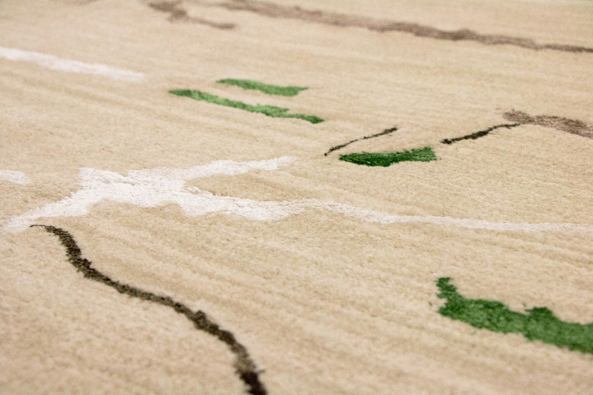 Designer tapijt - 241 x 152 cm - veelkleurig